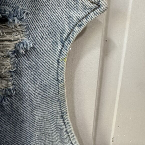 PCCVISION Japanese Dracula Denim Pants Jeans Distressed Grunge Goth Unisex Med - Picture 5 of 16